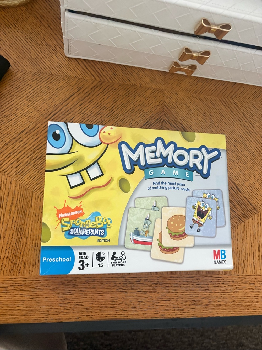 SpongeBob Squarepants Memory Game | Milton Bradley
